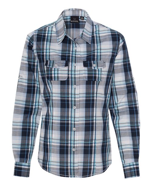 Burnside Women's Plaid Shirt