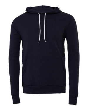BELLA + CANVAS Unisex Sponge Fleece Hoodie Sweatshirt - Navy