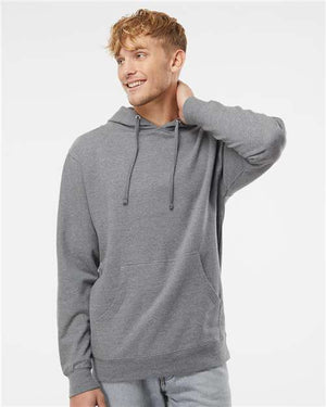 Independent Trading Co. Unisex Midweight Hooded Sweatshirt - Gunmetal Heather