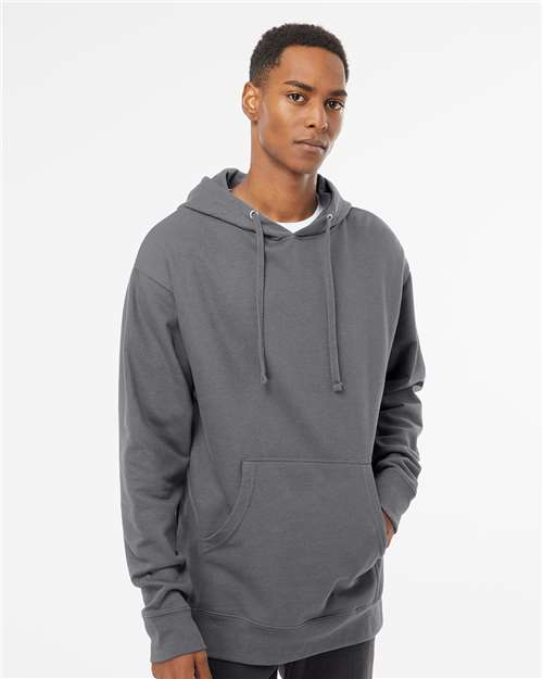 Independent Trading Co. Unisex Midweight Hooded Sweatshirt - Charcoal