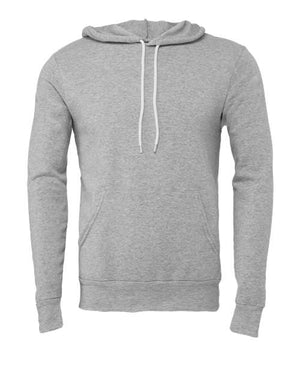 BELLA + CANVAS Unisex Sponge Fleece Hoodie Sweatshirt - Athletic Heather