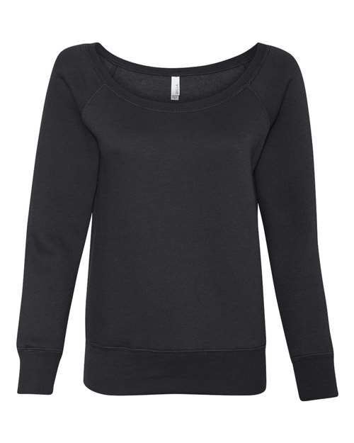 BELLA + CANVAS Women’s Sponge Fleece Wide Neck Sweatshirt