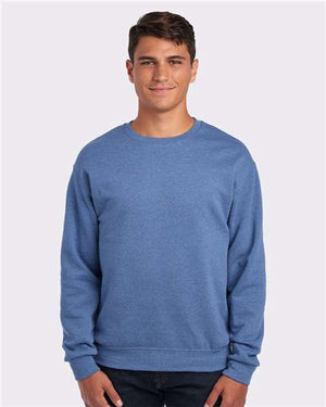 JERZEES Unisex NuBlend® Crewneck Sweatshirt - Vintage Heather Blue