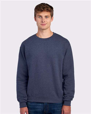 JERZEES Unisex NuBlend® Crewneck Sweatshirt - Vintage Heather Navy