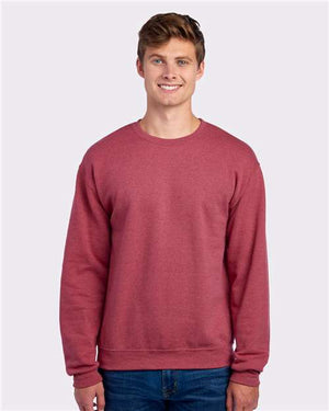 JERZEES Unisex NuBlend® Crewneck Sweatshirt - Vintage Heather Red