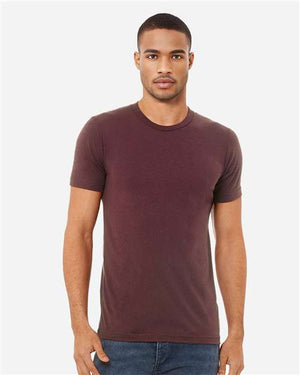 BELLA + CANVAS Triblend Tee - Maroon Triblend