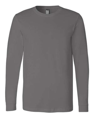 BELLA + CANVAS Unisex Jersey Long Sleeve Tee - Asphalt
