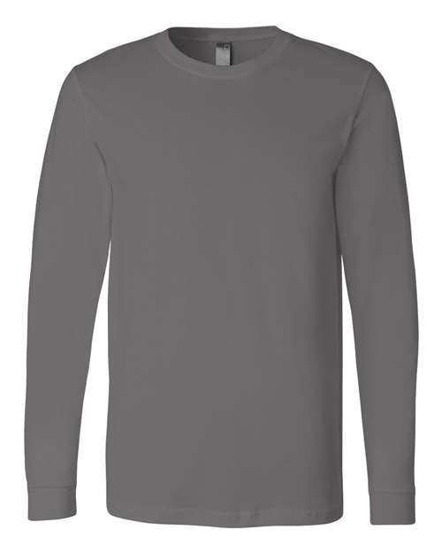 BELLA + CANVAS Unisex Jersey Long Sleeve Tee - Asphalt
