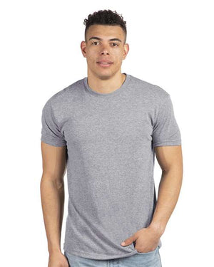 Next Level Cotton T-Shirt - Heather Grey