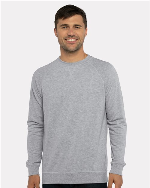 Next Level Unisex Laguna Raglan Crewneck Sweatshirt