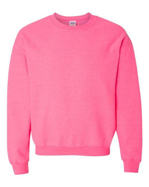 Gildan Unisex Heavy Blend™ Crewneck Sweatshirt - Safety Pink