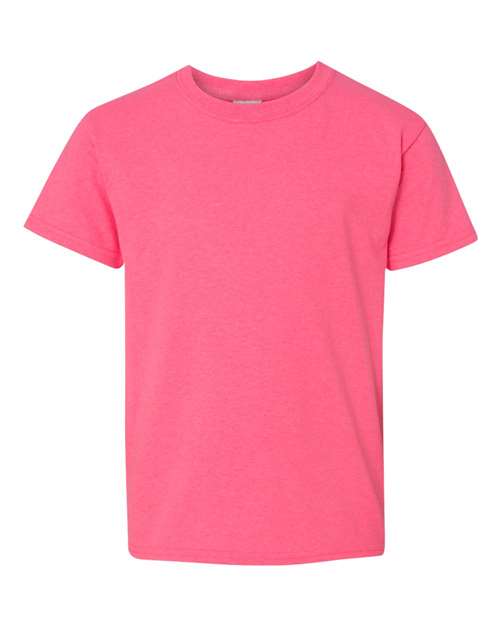 Gildan Youth Heavy Cotton™ T-Shirt - Safety Pink