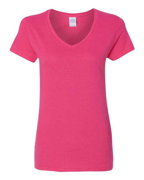 Gildan Women's Heavy Cotton™ V-Neck T-Shirt