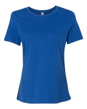 BELLA + CANVAS Women’s Relaxed Jersey Tee - True Royal
