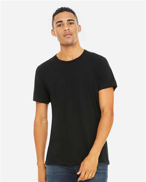 BELLA + CANVAS Triblend Tee - Solid Black Triblend