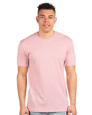 Next Level Cotton T-Shirt - Light Pink