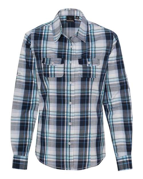 Burnside Women's Plaid Shirt