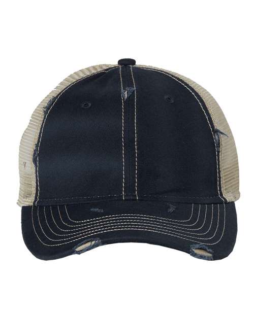Valucap Bounty Dirty-Washed Mesh-Back Cap
