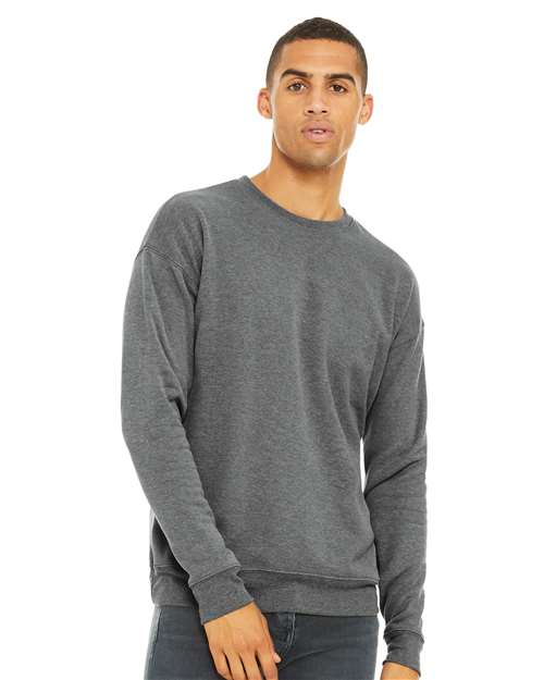 BELLA + CANVAS Unisex Sponge Fleece Drop Shoulder Crewneck Sweatshirt