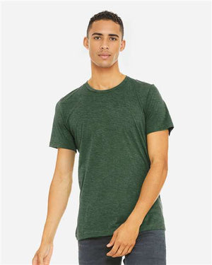 BELLA + CANVAS Triblend Tee - Grass Green Triblend