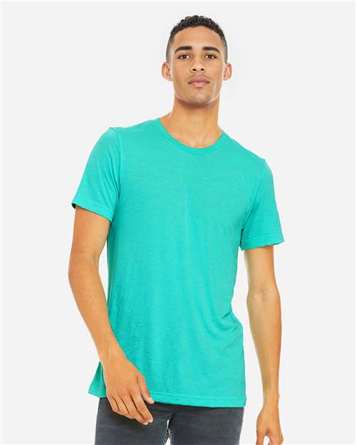 BELLA + CANVAS Triblend Tee - Sea Green Triblend