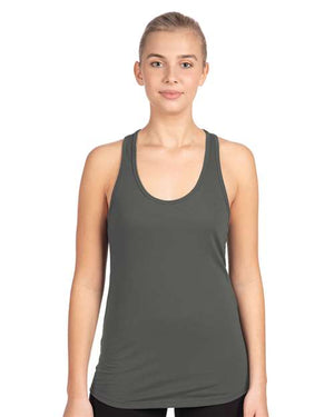 Next Level Women's Ideal Racerback Tank - Dark Grey