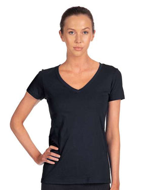 Next Level Women's Ideal V-Neck T-Shirt - Midnight Navy