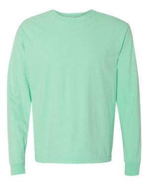 Comfort Colors Unisex Garment-Dyed Heavyweight Long Sleeve T-Shirt - Island Reef
