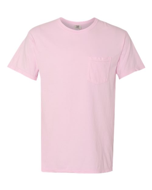 Comfort Colors Unisex Garment-Dyed Heavyweight Pocket T-Shirt - Bay
