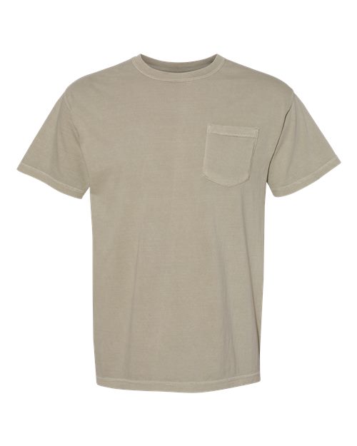 Comfort Colors Unisex Garment-Dyed Heavyweight Pocket T-Shirt - Bay