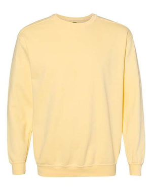 Comfort Colors Unisex Garment-Dyed Crewneck Sweatshirt - Butter