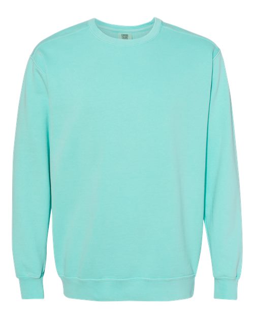 Comfort Colors Unisex Garment-Dyed Crewneck Sweatshirt - Chalky Mint