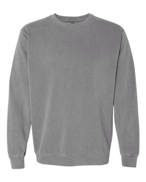 Comfort Colors Unisex Garment-Dyed Crewneck Sweatshirt - Grey