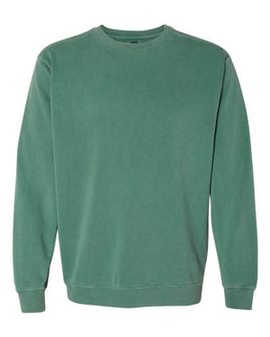 Comfort Colors Unisex Garment-Dyed Crewneck Sweatshirt - Light Green