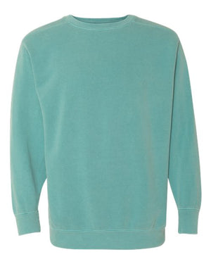 Comfort Colors Unisex Garment-Dyed Crewneck Sweatshirt - Seafoam