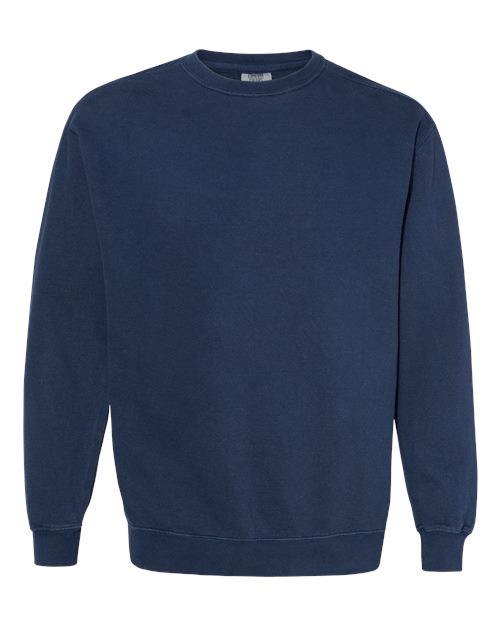 Comfort Colors Unisex Garment-Dyed Crewneck Sweatshirt - True Navy