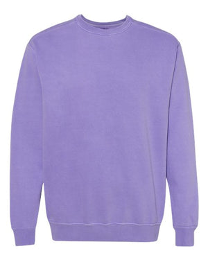 Comfort Colors Unisex Garment-Dyed Crewneck Sweatshirt - Violet