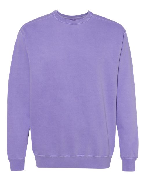 Comfort Colors Unisex Garment-Dyed Crewneck Sweatshirt - Violet