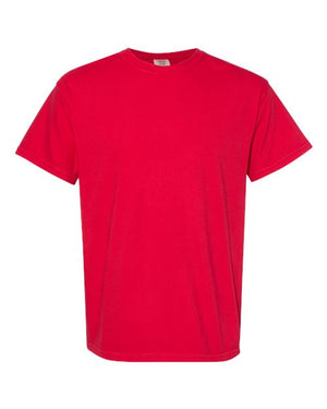 Comfort Colors Unisex Garment-Dyed Heavyweight T-Shirt - Red