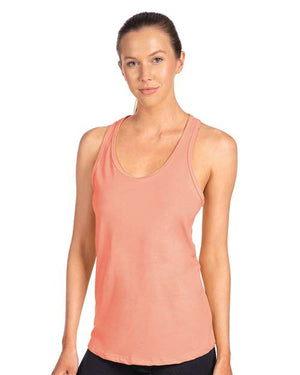 Next Level Women's Ideal Racerback Tank - Light Orange
