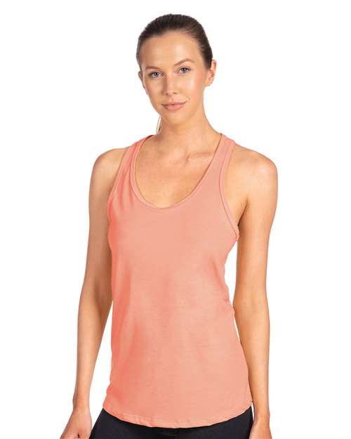 Next Level Women's Ideal Racerback Tank - Light Orange