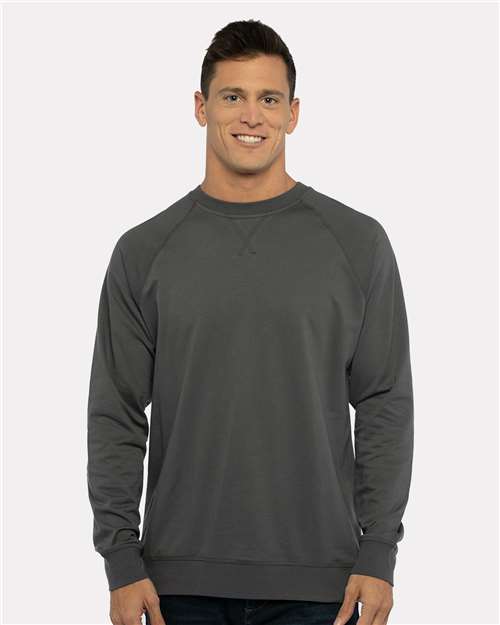 Next Level Unisex Laguna Raglan Crewneck Sweatshirt