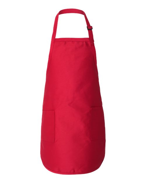 Q-Tees Full-Length Apron with Pockets