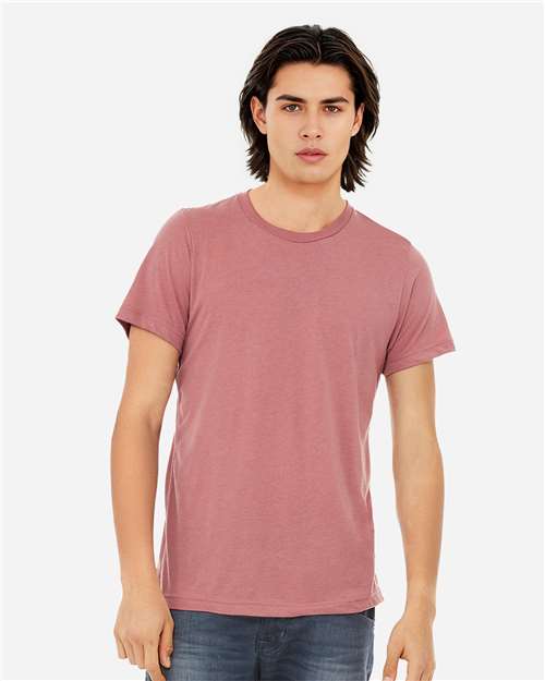 BELLA + CANVAS Triblend Tee - Mauve Triblend