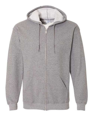 Gildan Unisex Heavy Blend™ Full-Zip Hooded Sweatshirt - Graphite Heather