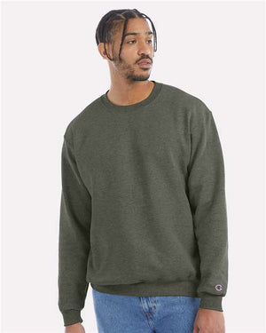 Champion Unisex Powerblend® Crewneck Sweatshirt - Dark Green Heather
