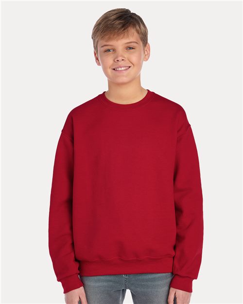 JERZEES Youth NuBlend® Crewneck Sweatshirt