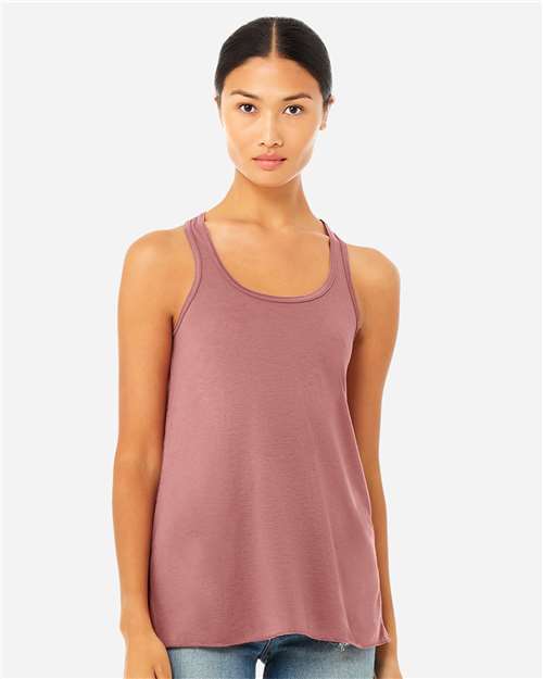 BELLA + CANVAS Women's Flowy Racerback Tank