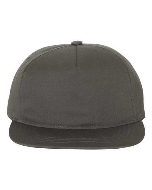 YP Classics Lightly-Structured Five-Panel Snapback Cap