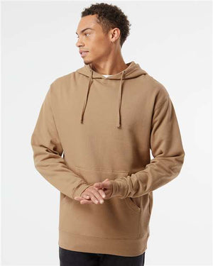 Independent Trading Co. Unisex Midweight Hooded Sweatshirt - Sandstone